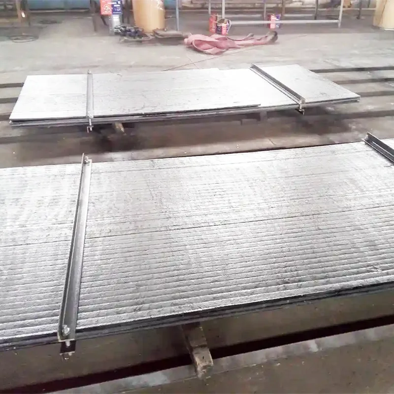 Bimetallic پہنے لباس مزاحم سٹیل پلیٹ